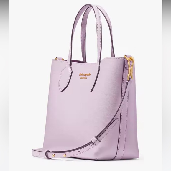 Kate Spade Bleecker Medium Crossbody Tote Violet Mist NWT - Picture 3 of 10